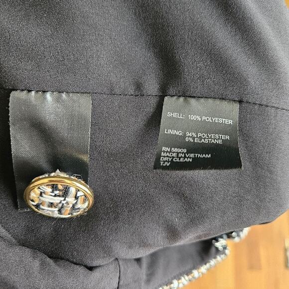 Gianni Bini Skirt Size 10 Brown Plaid Tweed Mini Preppy Y2K Classic Fall NWT - Picture 9 of 13